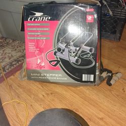 Work Out Stuff Crane Mini Stepper And Exercise Bar 