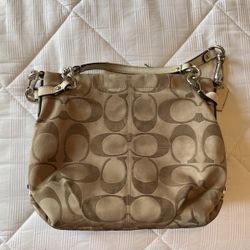 Coach Signature Fabric Purse