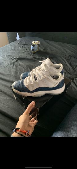 Jordan 11 navy snake