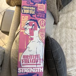 Dave Kinsey x Strength 'Mental Fallout' Skateboard Skateboard NIP