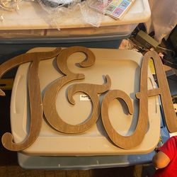 Wood Letters 
