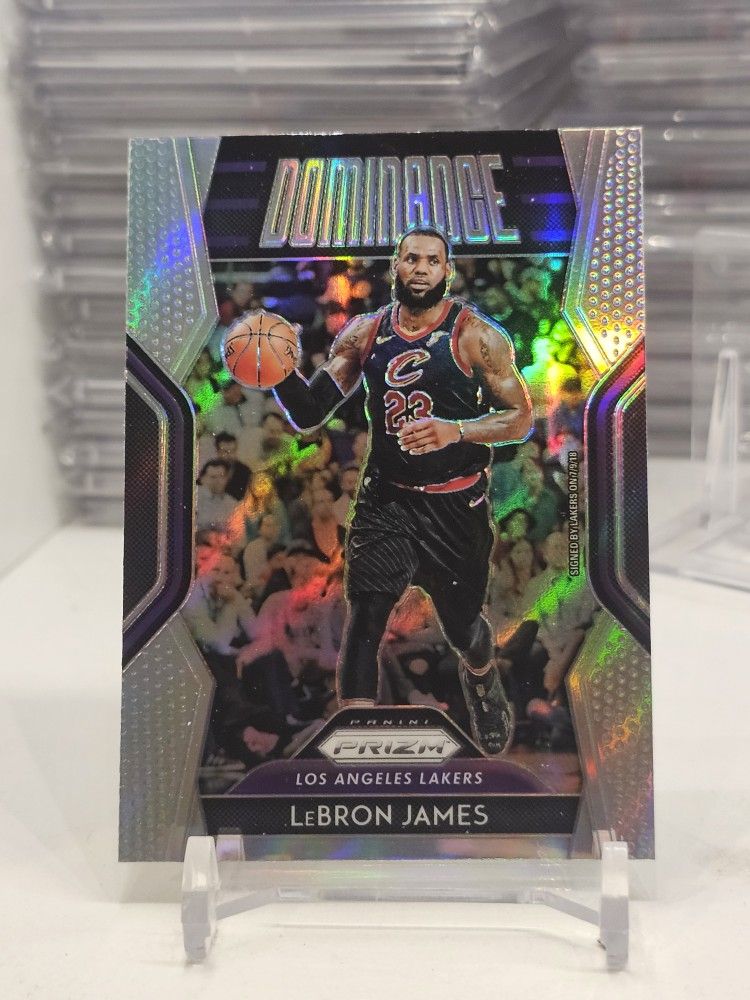 Lebron James Silver Prizm Lakers Cavs