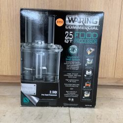 WARING COMMERCIAL 2.5QT PRO FOOD PROCESSOR