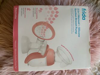Frida mom 2 in 1 manual  suction breast pump
