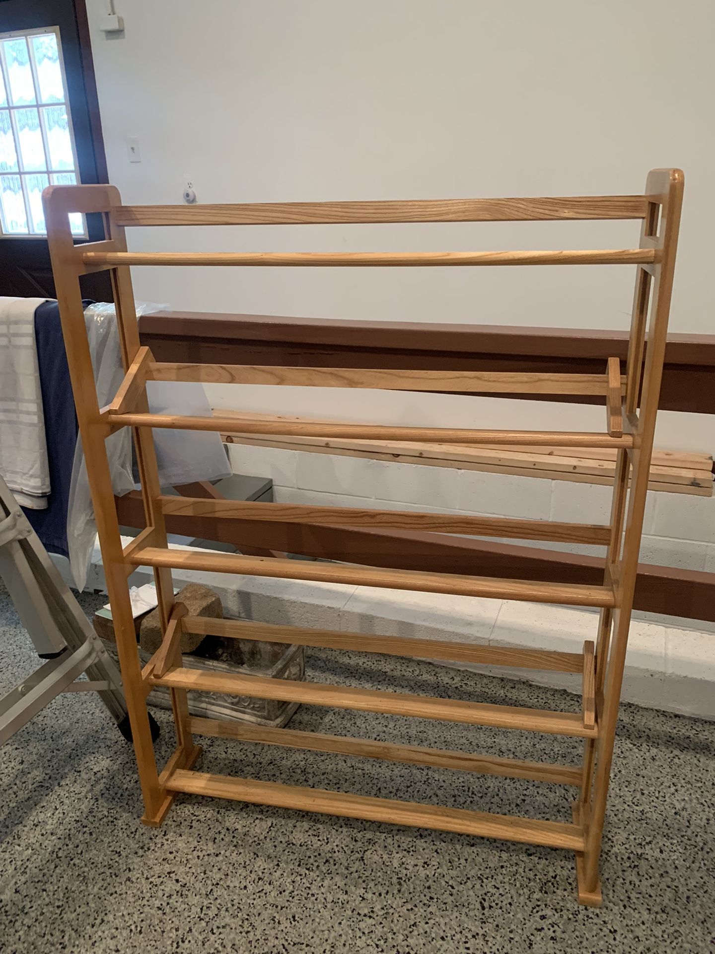 Wood Shelf Shoe Rack