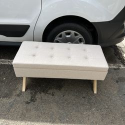 Storage Bench X Shaped Legs Brand New 