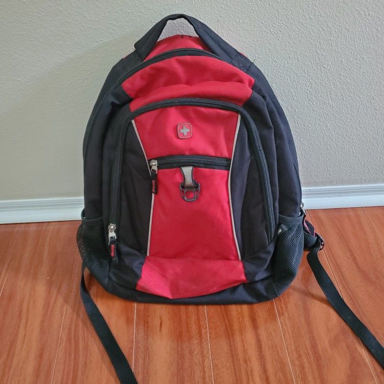 Swissgear Red And Black Backpack