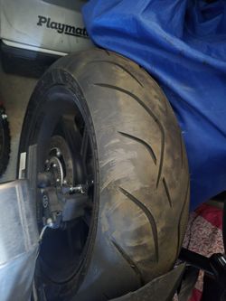 Rear Tire WITH Rim