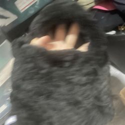 Winter face cover in black  New never used 