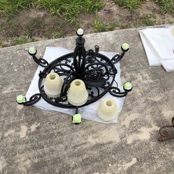 6 Lamps Island Chandelier