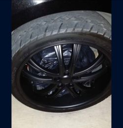 Set of 22" Lexani staggered wheels - $400 OBO