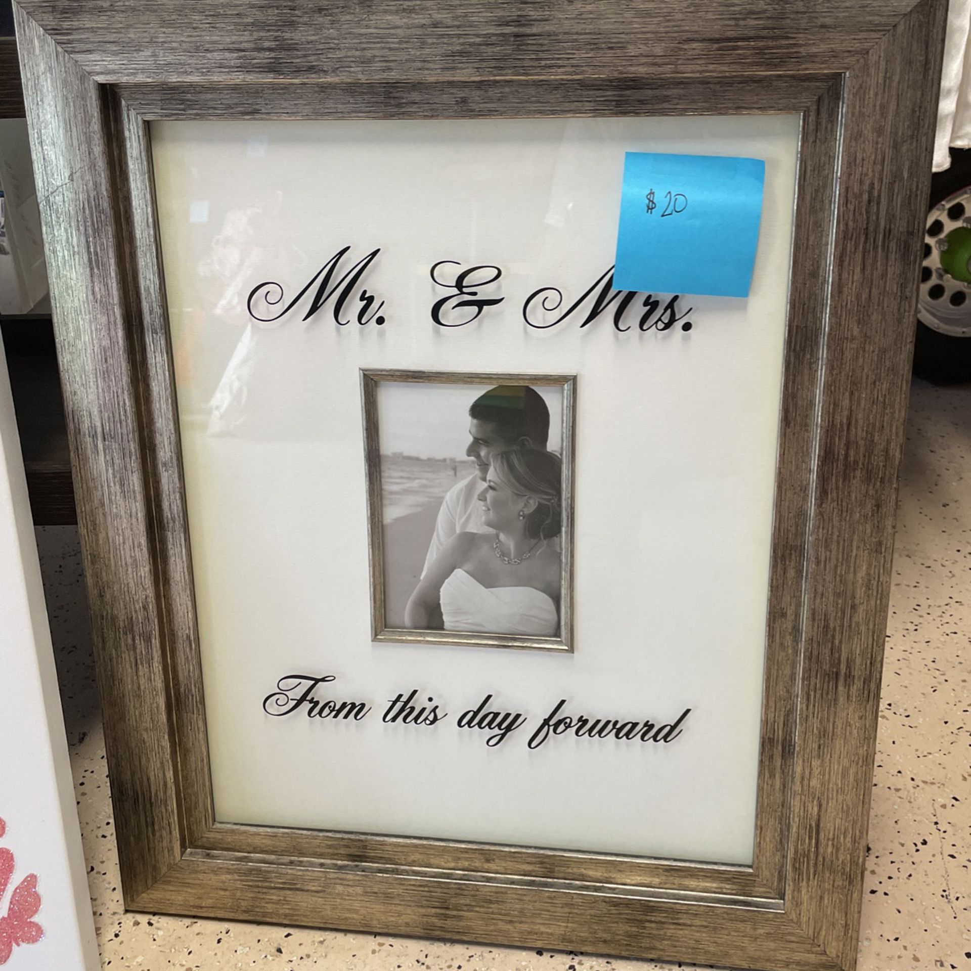 Mr & Mrs Photo frame 