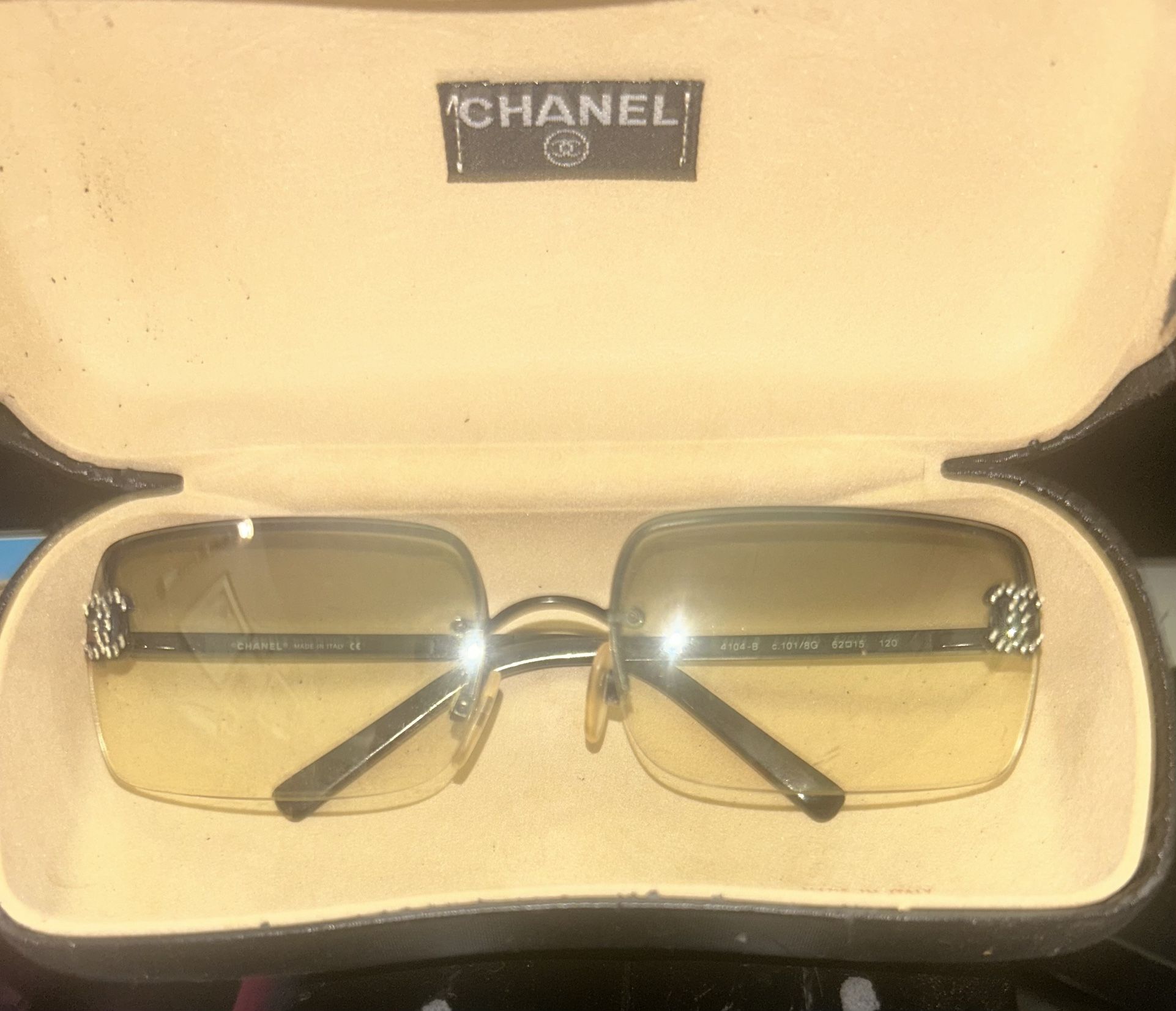 Y2K Authentic Chanel Sunglasses 
