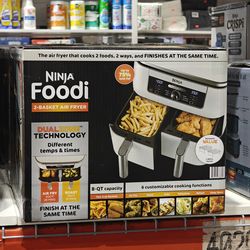 Ninja Foodi 6-in-1, 8 Quart, 2 Basket Air Fryer