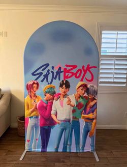 Saja boys fabric arch cover