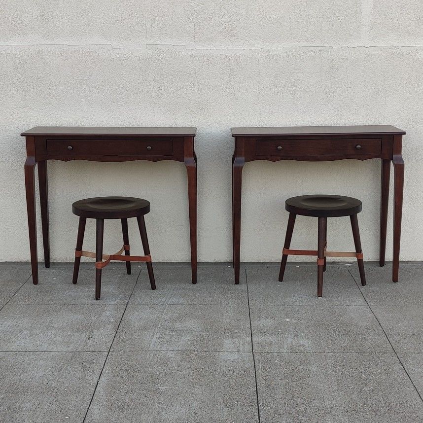 Matching Side End Tables Nightstands Stools Chairs Vanity
