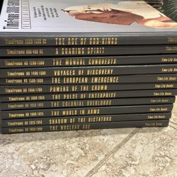 11 1980s time life timeframe book set  