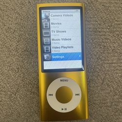 Apple iPod Nano 4th Generation 8GB Yellow 