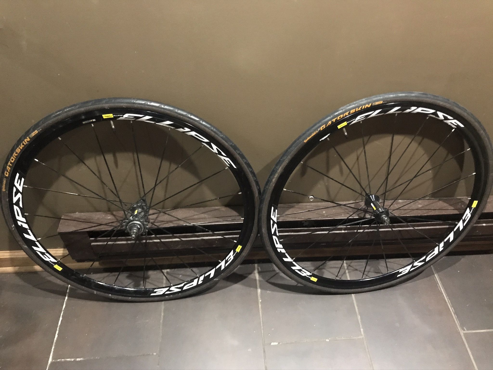 Mavic Ellipse Track Wheelset