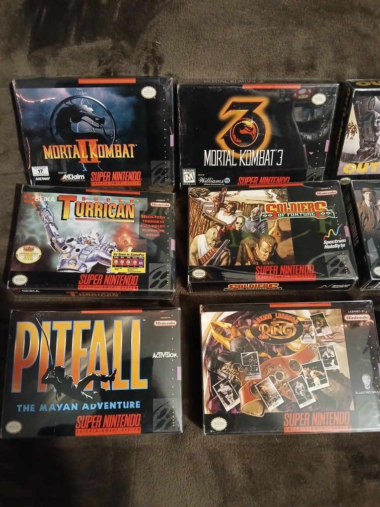 Super Nintendo Games