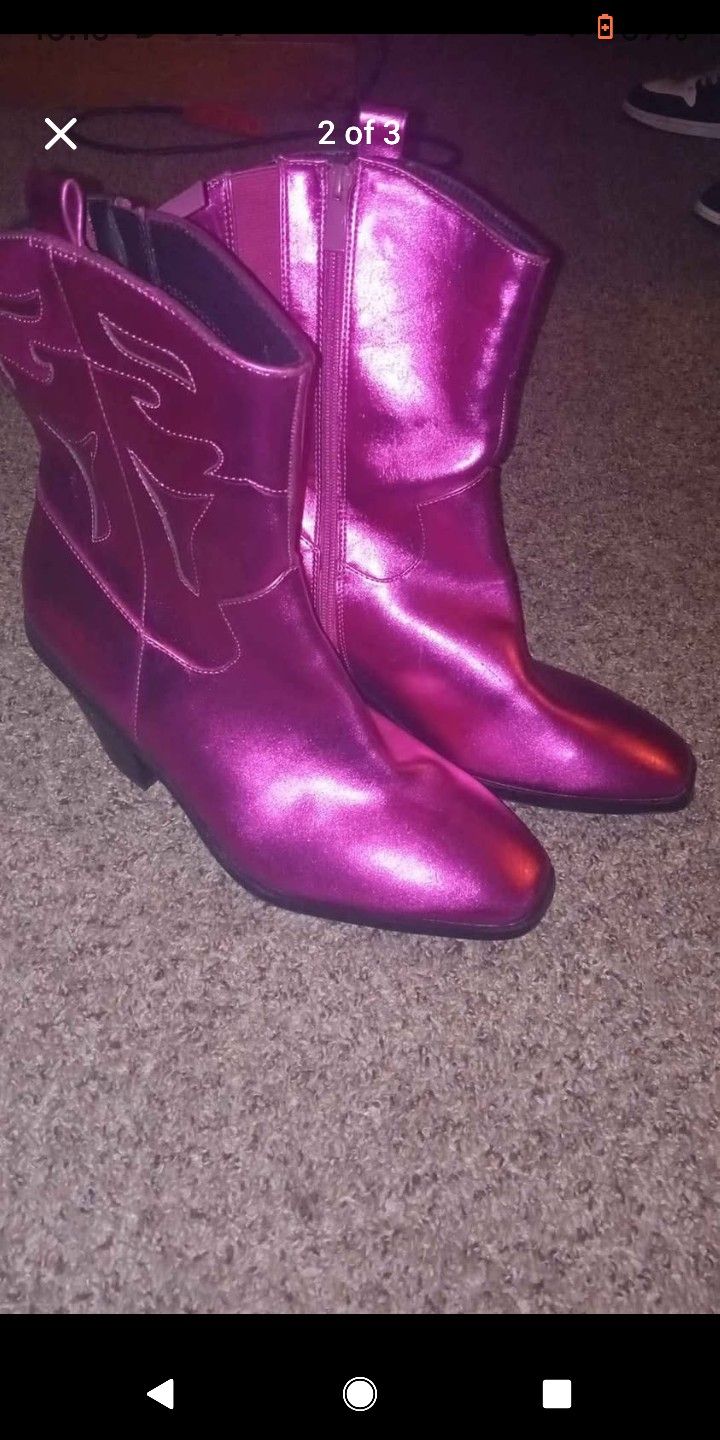 Pull On Western Boots
