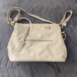 New Bella Tunno Leather Diaper Purse & Backpack (comes With Mini & Large Set) And Diaper Changing Pad 