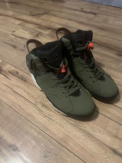 Travis Scott Olive 6s 