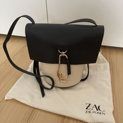 Zac Posen Leather Bucket Bag
