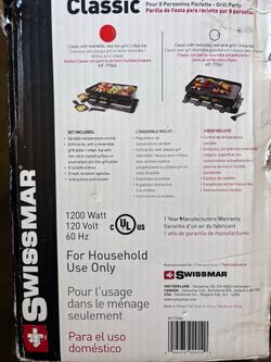 Swissmar Raclette Home Set