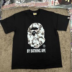 BAPE ABC Camo By Bathing Ape Tee 'Black/Grey'