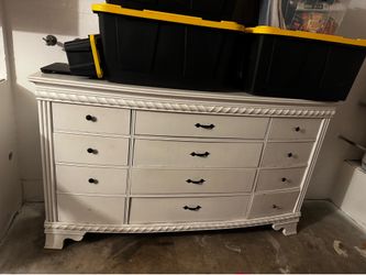 White dresser