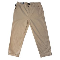 "GAP" WOMEN'S RELAXED FIT CLASSIC CUFFED TWILL PANT