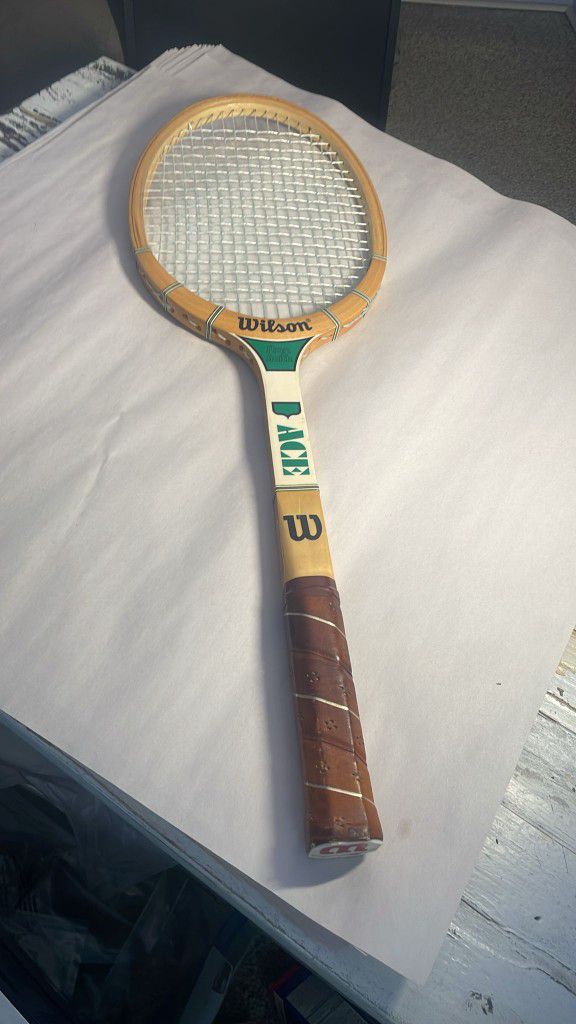 Wilson Ace Series Tennis Racket Vintage 4 5/8