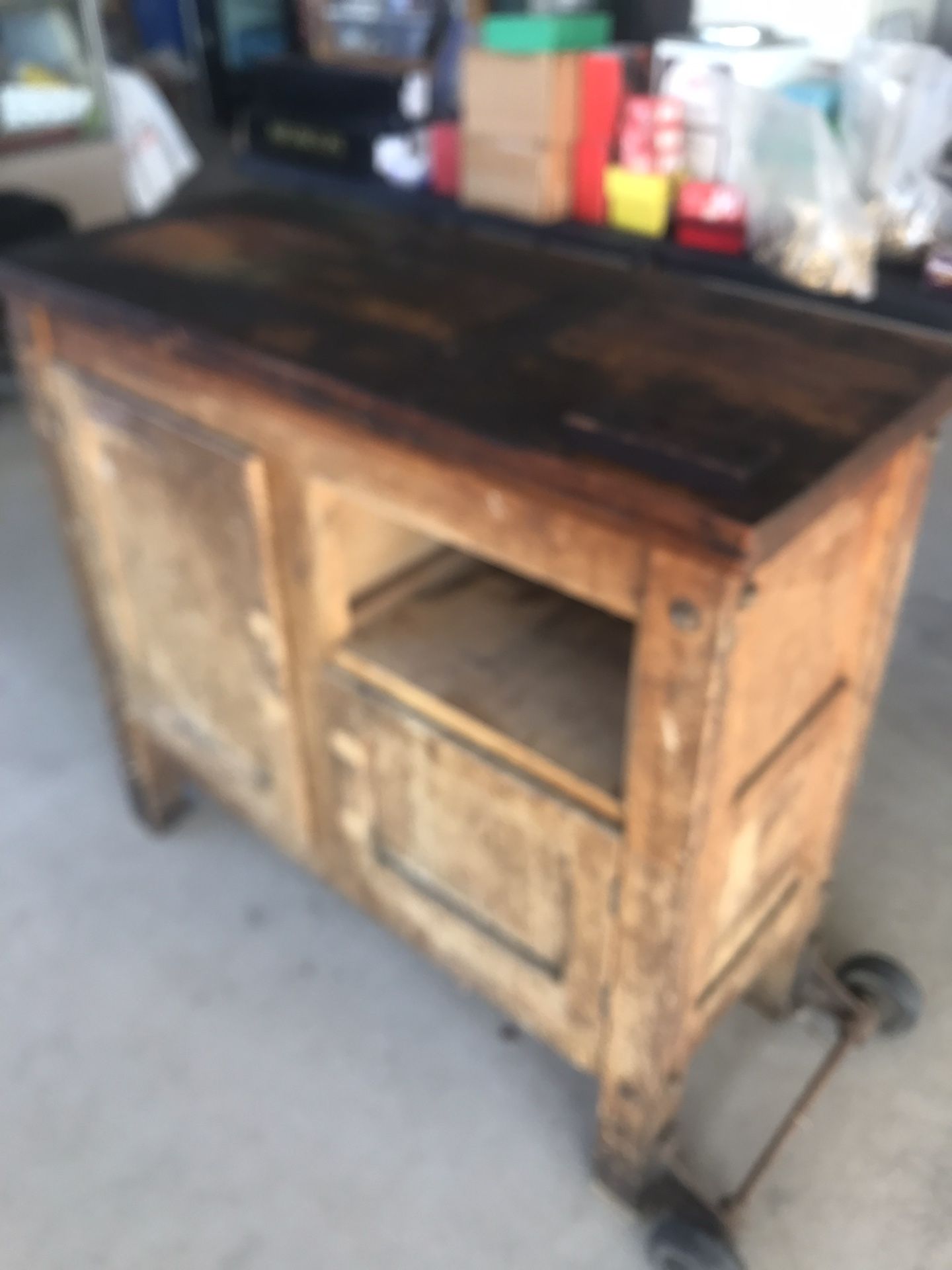 Antique Work Bench Early 1900s