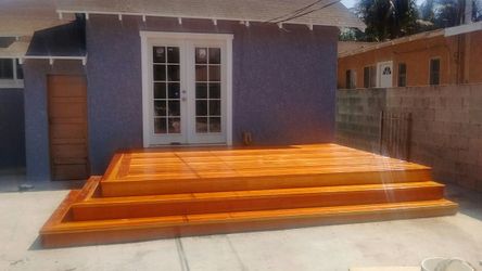 Custom outdoor framing