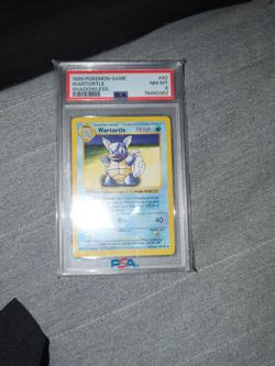 1999 Wartortle Shadowless 