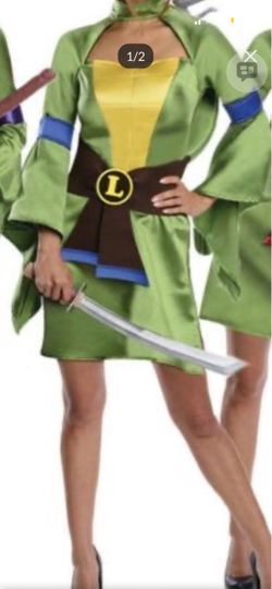 Ninja Turtle Girl Costume, Leonardo