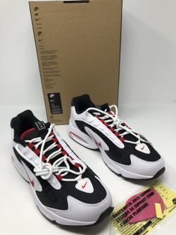 Nike Air Max Triax 96 Men's Shoes White-Black-University Red CD2053-105 Size 12