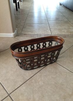 Metal basket