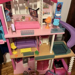 Barbie Dream House, Cars, Helicopter, And Lots More!