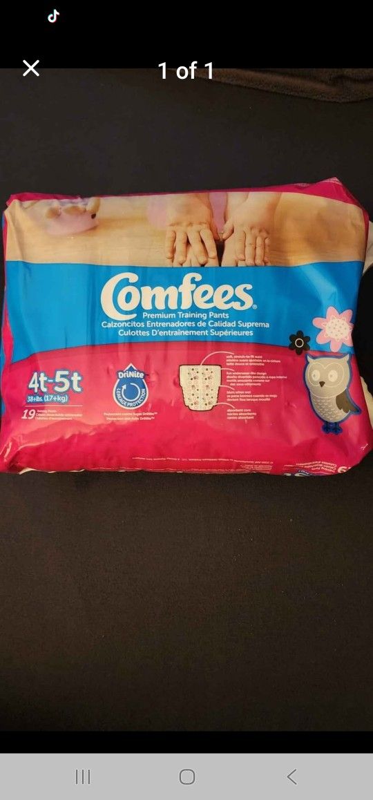 Girls Size 4/5 Pull Ups