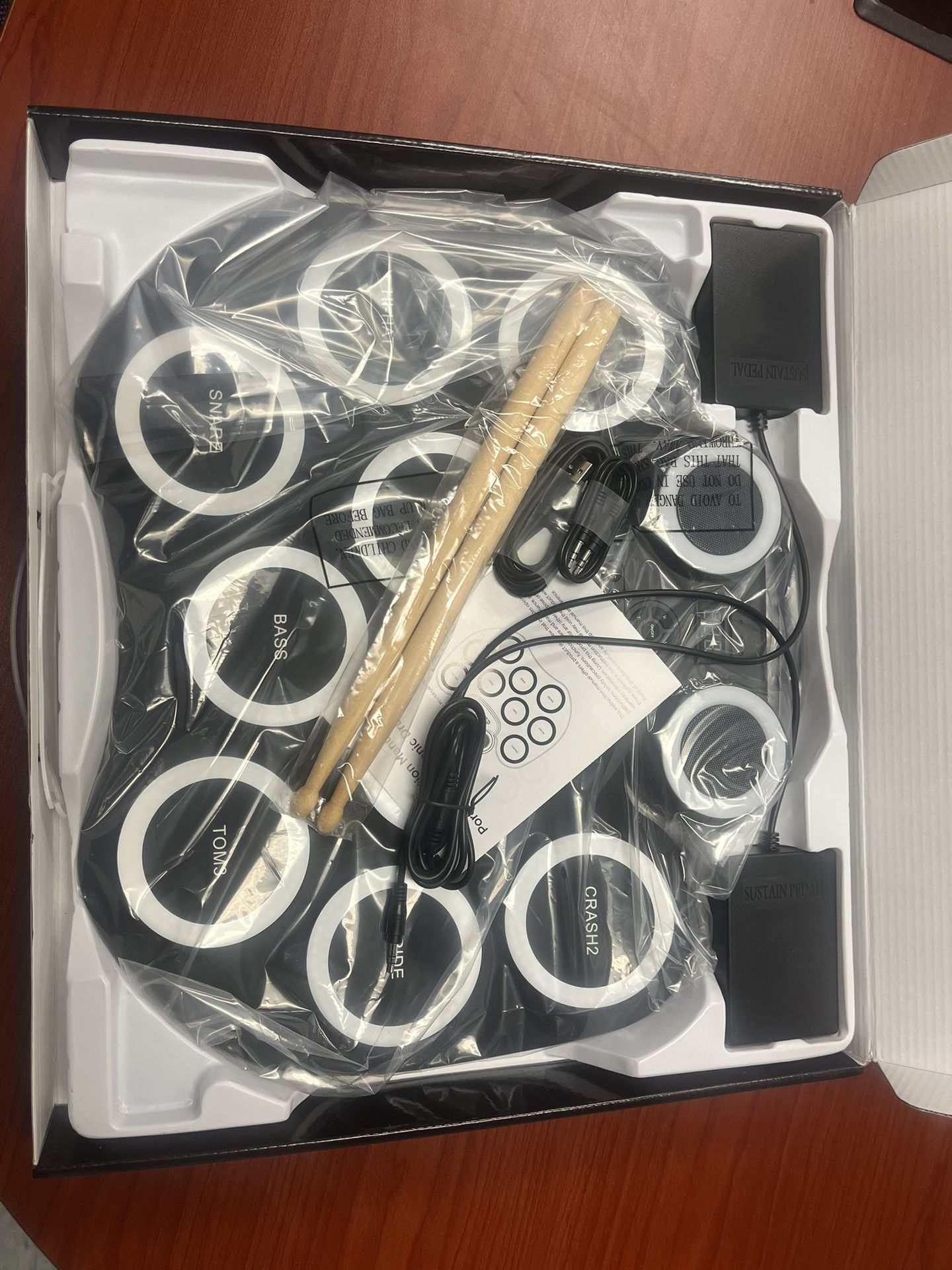 Electric Drumset W/ Built In speakers