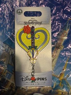 Divine Rose Kingdom Hearts Pin