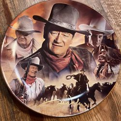 John Wayne Collectors Plate