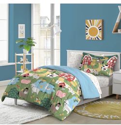 Dream Factory Kids 7-Piece Complete Bed Set