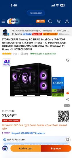 Stormcraft Gaming PC