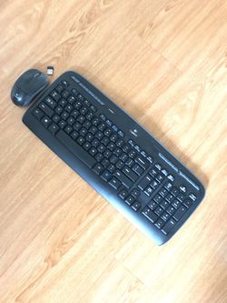Wireless keyboard and mouse