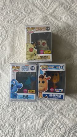 Flocked Funko Pops