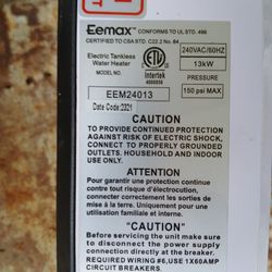 Thankless Hot Water 240