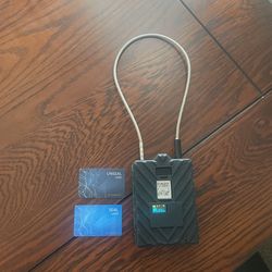 LTE + BLE + NFC Smart Padlock.